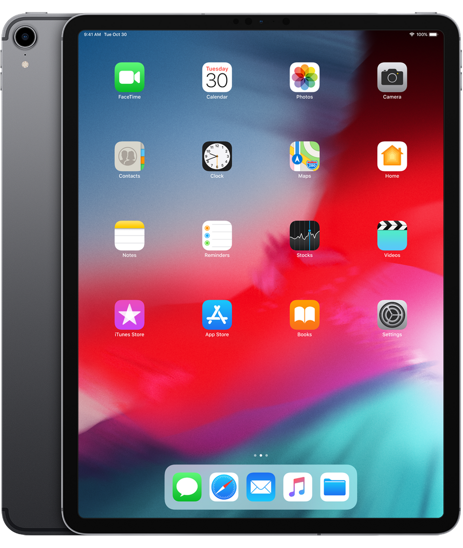 Apple iPad Pro 12.9-inch Wi-Fi + Cellular 1TB Space Gray 2018 (MTJU2)
