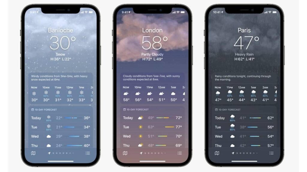 iOS 15: що нового? 5 ios 15 weather 1623092472809