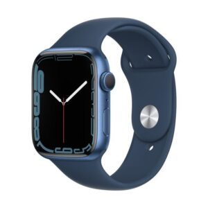 Apple Watch Series 7 GPS 41mm Blue Aluminum Case With Blue Sport Band (MKN13)