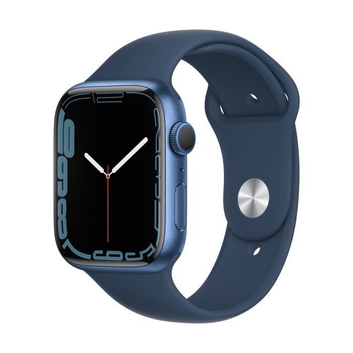 Apple Watch Series 7 GPS 45mm Blue Aluminum Case With Blue Sport Band (MKN83) 1 Apple Watch Series 7 GPS 45mm Blue Aluminum Case With Blue Sport Band (MKN83)
