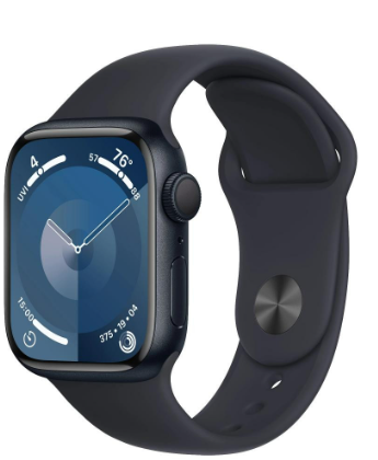 Apple Watch Series 9 GPS 41mm Midnight Aluminum Case with Midnight Sport Band - S/M (MR8W3) 1 Apple Watch Series 9 GPS 41mm Midnight Aluminum Case with Midnight Sport Band - S/M (MR8W3)