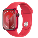 Apple Watch Series 9 GPS 41mm PRODUCT RED Aluminum Case with PRODUCT RED Sport Band - S/M (MRXG3)