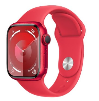 Apple Watch Series 9 GPS 45mm PRODUCT RED Aluminum Case with PRODUCT RED Sport Band - S/M (MRXJ3) 1 Apple Watch Series 9 GPS 45mm PRODUCT RED Aluminum Case with PRODUCT RED Sport Band - S/M (MRXJ3)