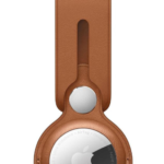 Чохол Apple AirTag Leather Loop Saddle Brown (MX4A2)