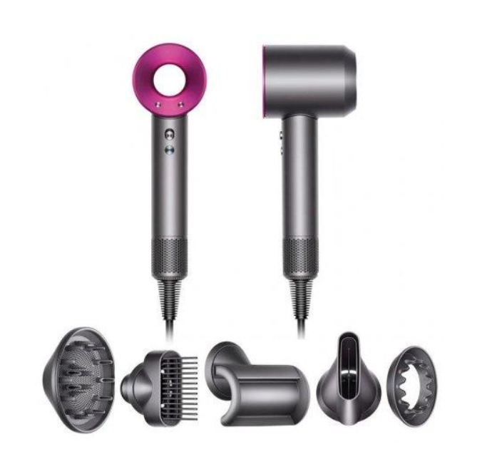 Фен Dyson Supersonic HD07 Iron/Fuchsia (386732-01) 2 Фен Dyson Supersonic HD07 Iron/Fuchsia (386732-01) — изображение 2