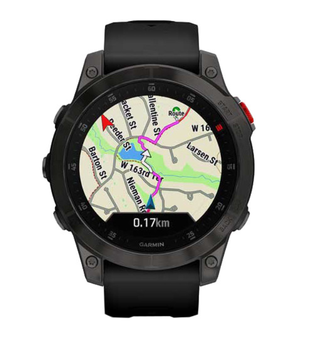 Смарт-годинник Garmin Epix (Gen 2) Sapphire - Black Titanium (010-02582-10/11) 3 Смарт-годинник Garmin Epix (Gen 2) Sapphire - Black Titanium (010-02582-10/11) — изображение 3
