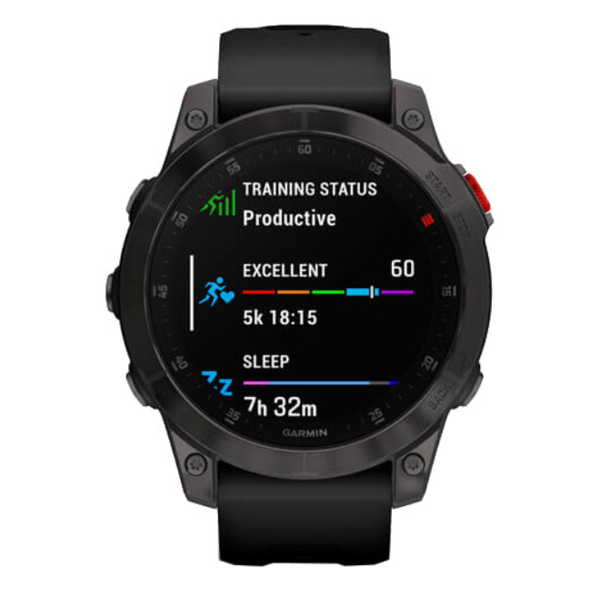 Смарт-годинник Garmin Epix (Gen 2) Sapphire - Black Titanium (010-02582-10/11) 2 Смарт-годинник Garmin Epix (Gen 2) Sapphire - Black Titanium (010-02582-10/11) — изображение 2