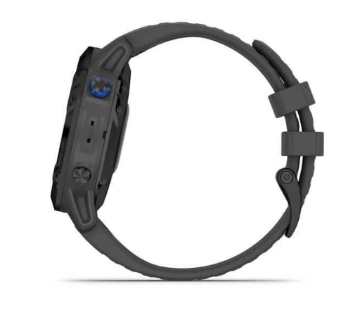 Смарт-годинник Garmin Fenix 6 Pro Solar Edition Black With Gray Band (010-02410-11/10) 4 Смарт-годинник Garmin Fenix 6 Pro Solar Edition Black With Gray Band (010-02410-11/10) — изображение 4