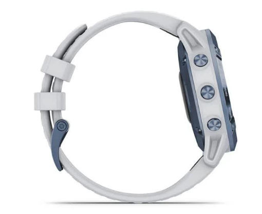 Смарт-годинник Garmin Fenix 6 Pro Solar Edition Mineral Blue with Whitestone Band (010-02410-19/18) 3 Смарт-годинник Garmin Fenix 6 Pro Solar Edition Mineral Blue with Whitestone Band (010-02410-19/18) - Зображення 3