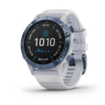 Смарт-годинник Garmin Fenix 6 Pro Solar Edition Mineral Blue with Whitestone Band (010-02410-19/18)