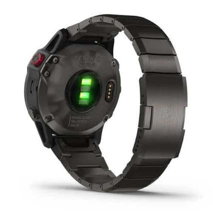 Смарт-годинник Garmin Fenix 6 Pro Solar Titanium Carbon Gray Dlc With Titanium Dlc Band (010-02410-23/22) - Зображення 2