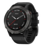 Смарт-годинник Garmin Fenix 6 Sapphire Сarbon Grey DLC with Black Band (010-02158-10/11)