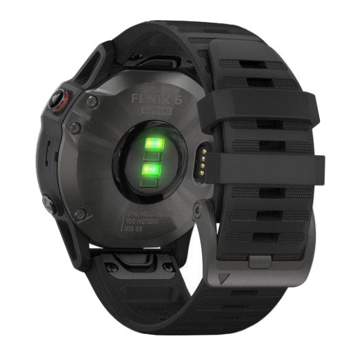 Смарт-годинник Garmin Fenix 6 Sapphire Сarbon Grey DLC with Black Band (010-02158-10/11) 6 Смарт-годинник Garmin Fenix 6 Sapphire Сarbon Grey DLC with Black Band (010-02158-10/11) — изображение 6