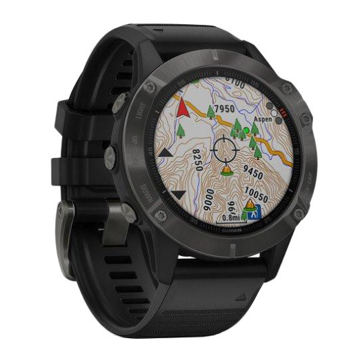Смарт-годинник Garmin Fenix 6 Sapphire Сarbon Grey DLC with Black Band (010-02158-10/11) 3 Смарт-годинник Garmin Fenix 6 Sapphire Сarbon Grey DLC with Black Band (010-02158-10/11) — изображение 3