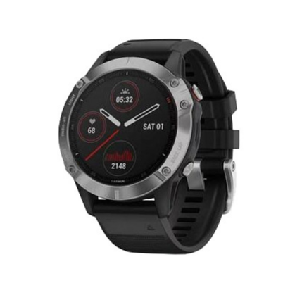Смарт-годинник Garmin Fenix 6 Silver (010-02158-00)