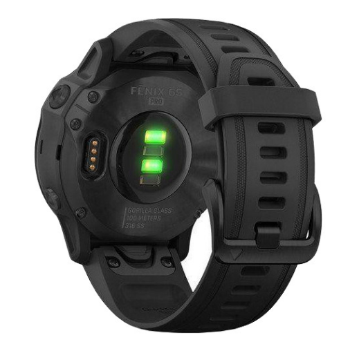 Смарт-годинник Garmin Fenix 6S Pro Black With Black Band (010-02159-13/14) — изображение 4