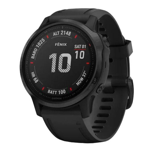 Смарт-годинник Garmin Fenix 6S Pro Black With Black Band (010-02159-13/14)