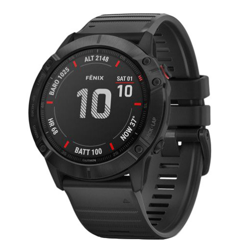 Смарт-годинник Garmin Fenix 6X Pro Black with Black Band (010-02157-01/00)