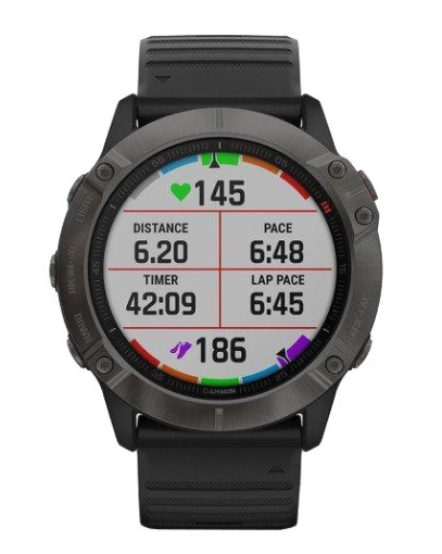 Смарт-часы Garmin Fenix 6X Pro Sapphire Carbon Grey DLC with Black Band (010-02157-11/10) 5 Смарт-часы Garmin Fenix 6X Pro Sapphire Carbon Grey DLC with Black Band (010-02157-11/10) — изображение 5
