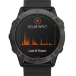 Смарт-годинник Garmin Fenix 6X Pro Solar Titanium Carbon Grey DLC with Black Band (010-02157-21)