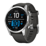 Смарт-годинник Garmin Fenix 7S Silver with Graphite Band (010-02539-00/01)
