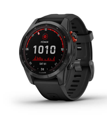 Смарт-годинник Garmin Fenix 7S Solar Slate Gray with Black Band (010-02539-12/13) 1 Смарт-годинник Garmin Fenix 7S Solar Slate Gray with Black Band (010-02539-12/13)