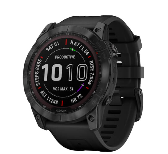 Смарт-годинник Garmin Fenix 7X Sapphire S. Black DLC Titanium w. Black Band (010-02541-22/23) 1 Смарт-годинник Garmin Fenix 7X Sapphire S. Black DLC Titanium w. Black Band (010-02541-22/23)