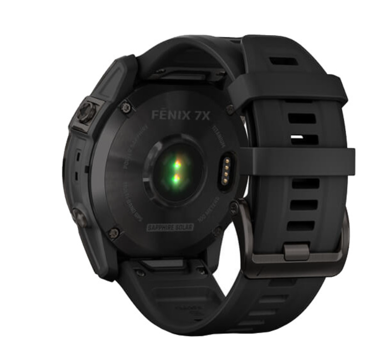 Смарт-годинник Garmin Fenix 7X Sapphire Solar Carbon Gray DLC Titanium with Black Band (010-02541-10/11) 4 Смарт-годинник Garmin Fenix 7X Sapphire Solar Carbon Gray DLC Titanium with Black Band (010-02541-10/11) — изображение 4