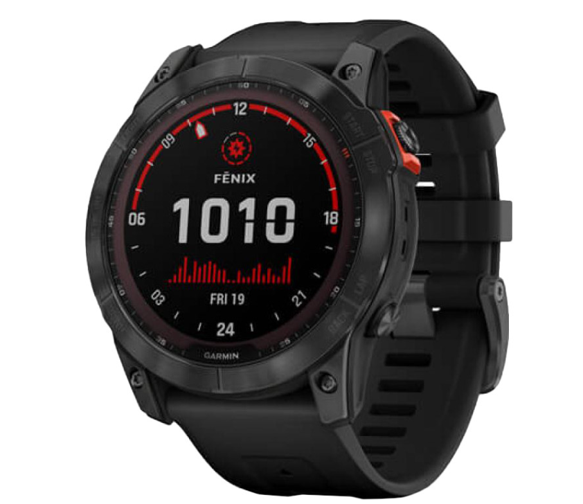 Смарт-годинник Garmin Fenix 7X Solar Slate Gray with Black Band (010-02541-00/01) 2 Смарт-годинник Garmin Fenix 7X Solar Slate Gray with Black Band (010-02541-00/01) - Зображення 2