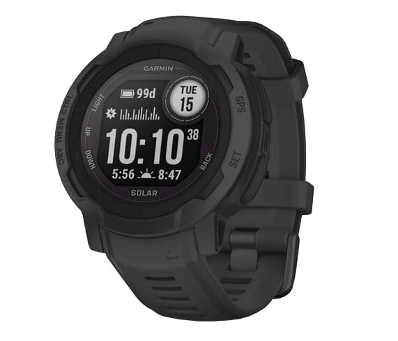 Смарт-годинник Garmin Instinct 2 Solar Graphite (010-02627-00/10)