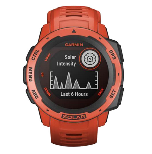 Смарт-годинник Garmin Instinct Solar Flame Red (010-02293-20) 2 Смарт-годинник Garmin Instinct Solar Flame Red (010-02293-20) - Зображення 2