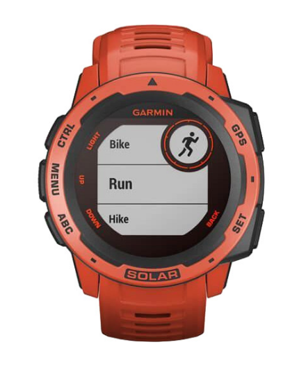 Смарт-годинник Garmin Instinct Solar Flame Red (010-02293-20) 4 Смарт-годинник Garmin Instinct Solar Flame Red (010-02293-20) - Зображення 4