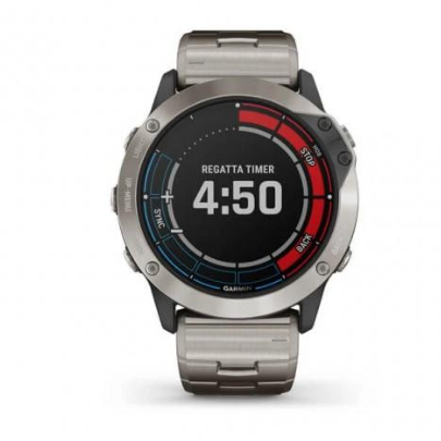 Смарт-годинник Garmin quatix 6X Solar Titanium with Titanium Band (010-02157-30/31) 4 Смарт-годинник Garmin quatix 6X Solar Titanium with Titanium Band (010-02157-30/31) — изображение 4