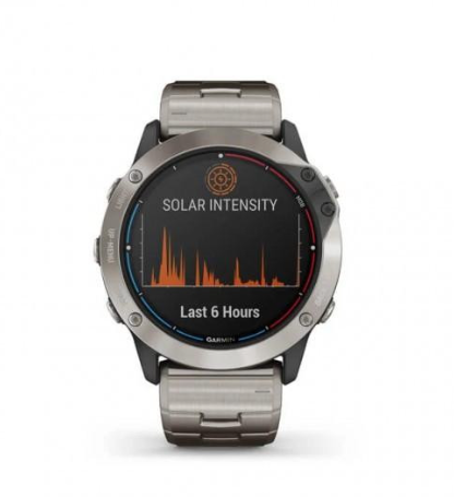 Смарт-годинник Garmin quatix 6X Solar Titanium with Titanium Band (010-02157-30/31) 2 Смарт-годинник Garmin quatix 6X Solar Titanium with Titanium Band (010-02157-30/31) - Зображення 2