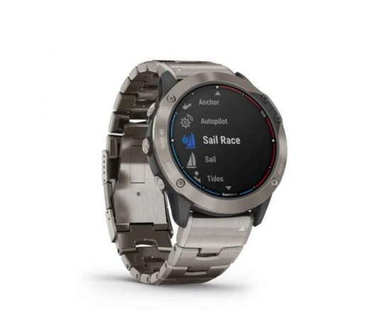 Смарт-годинник Garmin quatix 6X Solar Titanium with Titanium Band (010-02157-30/31) 3 Смарт-годинник Garmin quatix 6X Solar Titanium with Titanium Band (010-02157-30/31) - Зображення 3