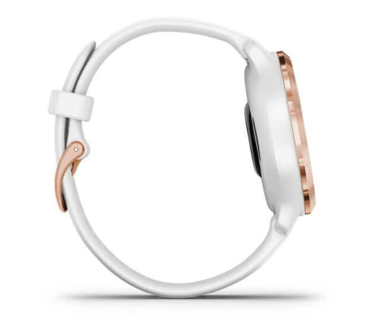 Смарт-годинник Garmin Venu 2S Rose Gold Bezel with White Case and Silicone Band (010-02429-13) - Зображення 4