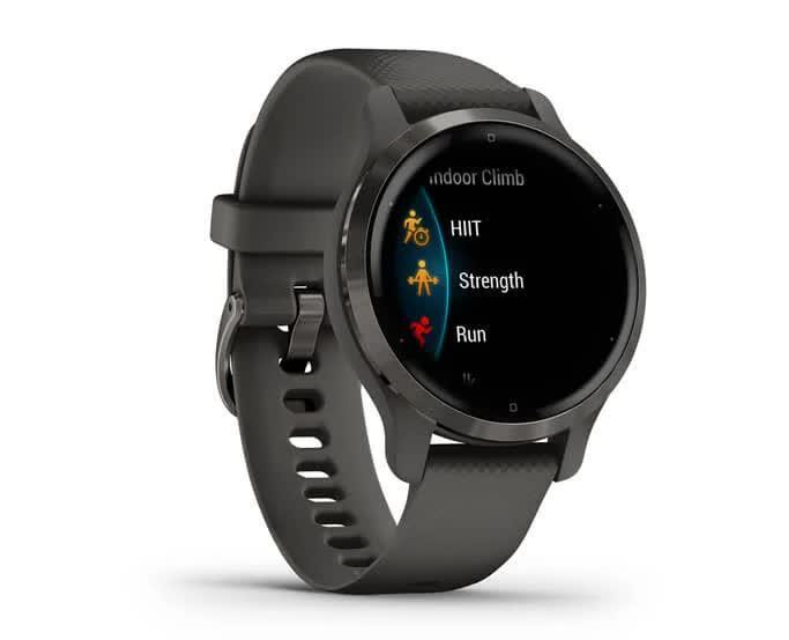 Смарт-годинник Garmin Venu 2S Slate Bezel with Graphite Case and Silicone Band (010-02429-10) — изображение 3