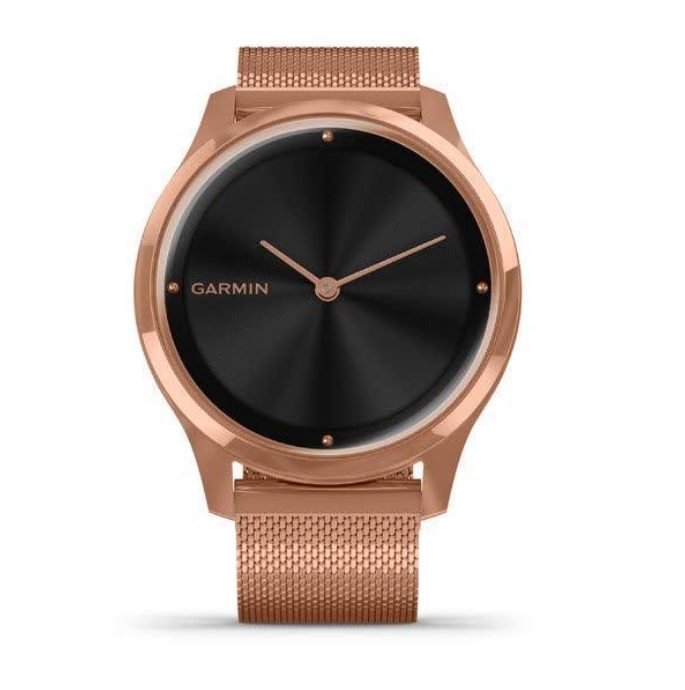 Смарт-годинник Garmin Vivomove Luxe 18K Rose Gold PVD Stainless Steel w. Rose Gold Milanese B. (010-02241-24) 2 Смарт-годинник Garmin Vivomove Luxe 18K Rose Gold PVD Stainless Steel w. Rose Gold Milanese B. (010-02241-24) - Зображення 2