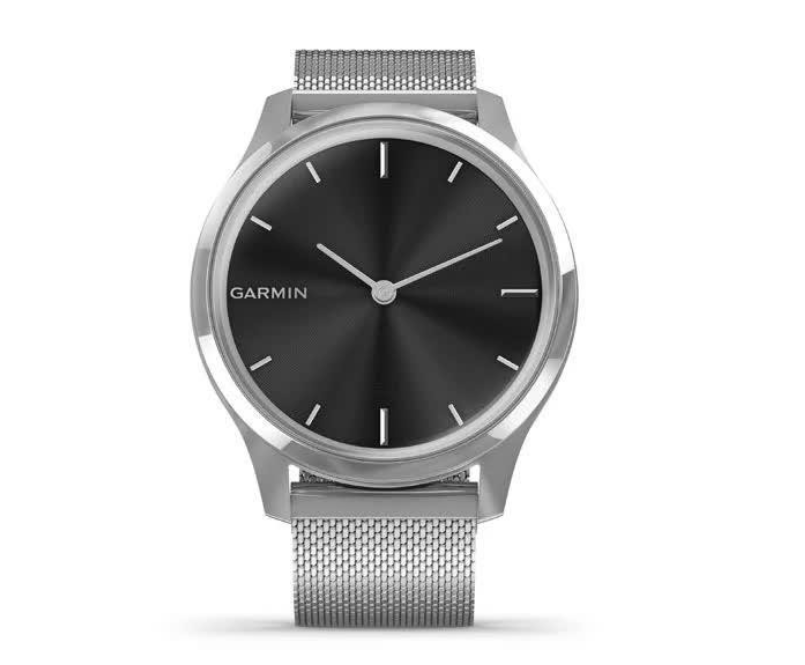 Смарт-годинник Garmin vivomove Luxe Premium Silver-Black Milanese (010-02241-23) - Зображення 2
