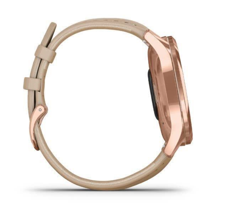 Смарт-годинник Garmin vivomove Luxe Rose Gold-Beige Leather (010-02241-21) 4 Смарт-годинник Garmin vivomove Luxe Rose Gold-Beige Leather (010-02241-21) - Зображення 4