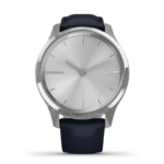 Смарт-годинник Garmin vivomove Luxe Silver-Blue Leather (010-02241-20)