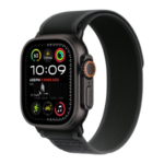 Watch Ultra 2 GPS + Cellular 49mm Black Titan. Case w. Black Trail Loop - S/M (MX4U3)
