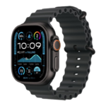 Watch Ultra 2 GPS + Cellular 49mm Black Titanium Case w. Black Ocean Band (MX4P3)