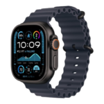Watch Ultra 2 GPS + Cellular 49mm Black Titanium Case w. Navy Ocean Band (MYTC3+MYPA3)