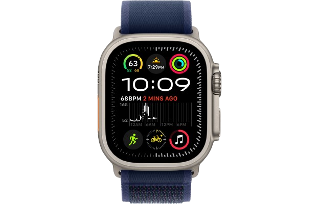 Watch Ultra 2 GPS + Cellular 49mm Natural Titan. Case w. Blue Trail Loop - S/M (MX4J3) 2 Watch Ultra 2 GPS + Cellular 49mm Natural Titan. Case w. Blue Trail Loop - S/M (MX4J3) — изображение 2