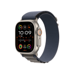 Watch Ultra 2 GPS + Cellular 49mm Titanium Case with Blue Alpine Loop - Medium (MREP3)