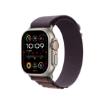 Watch Ultra 2 GPS + Cellular 49mm Titanium Case with Indigo Alpine Loop - Large (MREW3)