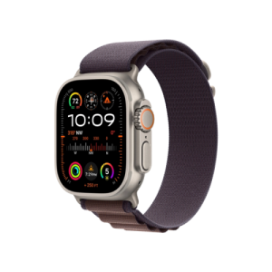 Apple Watch Ultra 2 GPS + Cellular 49mm Titanium Case with Indigo Alpine Loop - Large (MREW3)