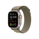 Watch Ultra 2 GPS + Cellular 49mm Titanium Case with Olive Alpine Loop - Small (MREX3)