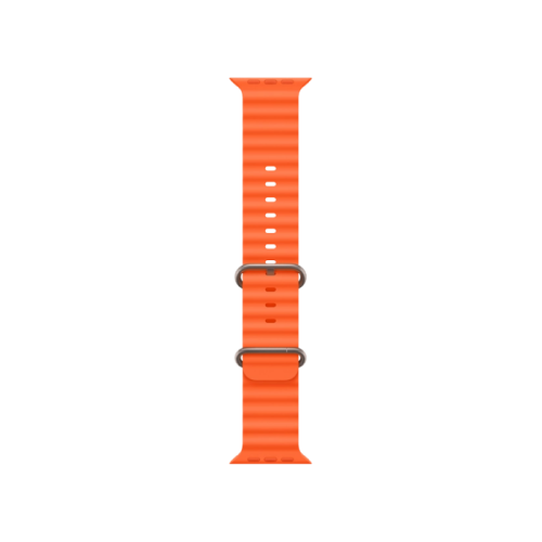 Watch Ultra 2 GPS + Cellular 49mm Titanium Case with Orange Ocean Band (MREH3) 3 Watch Ultra 2 GPS + Cellular 49mm Titanium Case with Orange Ocean Band (MREH3) - Зображення 3